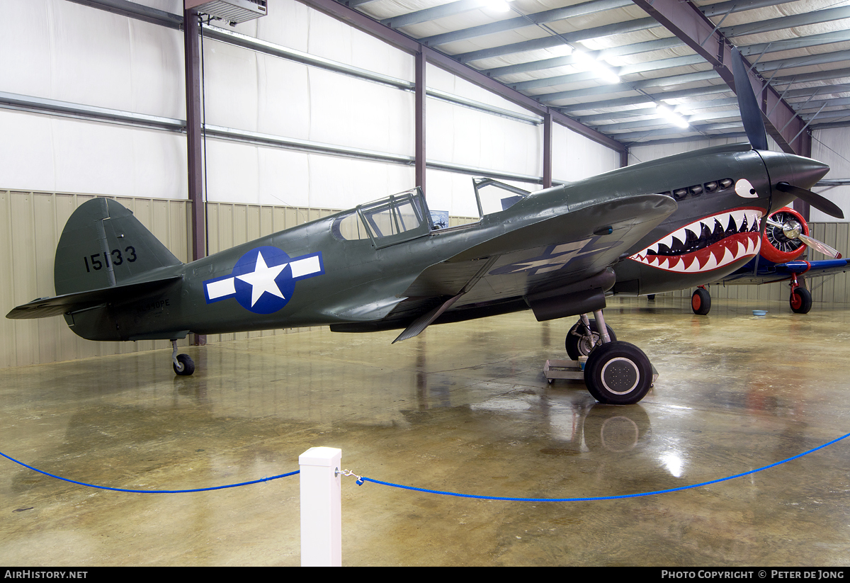 Aircraft Photo of N440PE / 15133 | Curtiss P-40E Kittyhawk | USA - Air Force | AirHistory.net #102555
