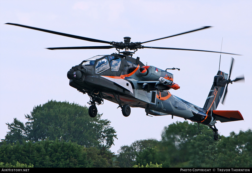 Aircraft Photo of Q-17 | Boeing AH-64D Apache Longbow | Netherlands - Air Force | AirHistory.net #102568