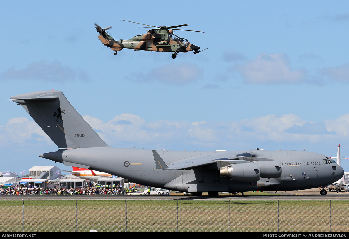 Aircraft Photo of A41-210 | Boeing C-17A Globemaster III | Australia - Air Force | AirHistory.net #102574