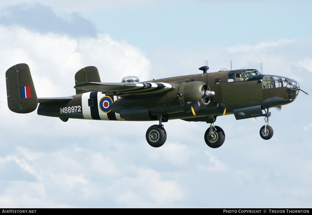 Aircraft Photo of N88972 | North American B-25D Mitchell | UK - Air Force | AirHistory.net #102583