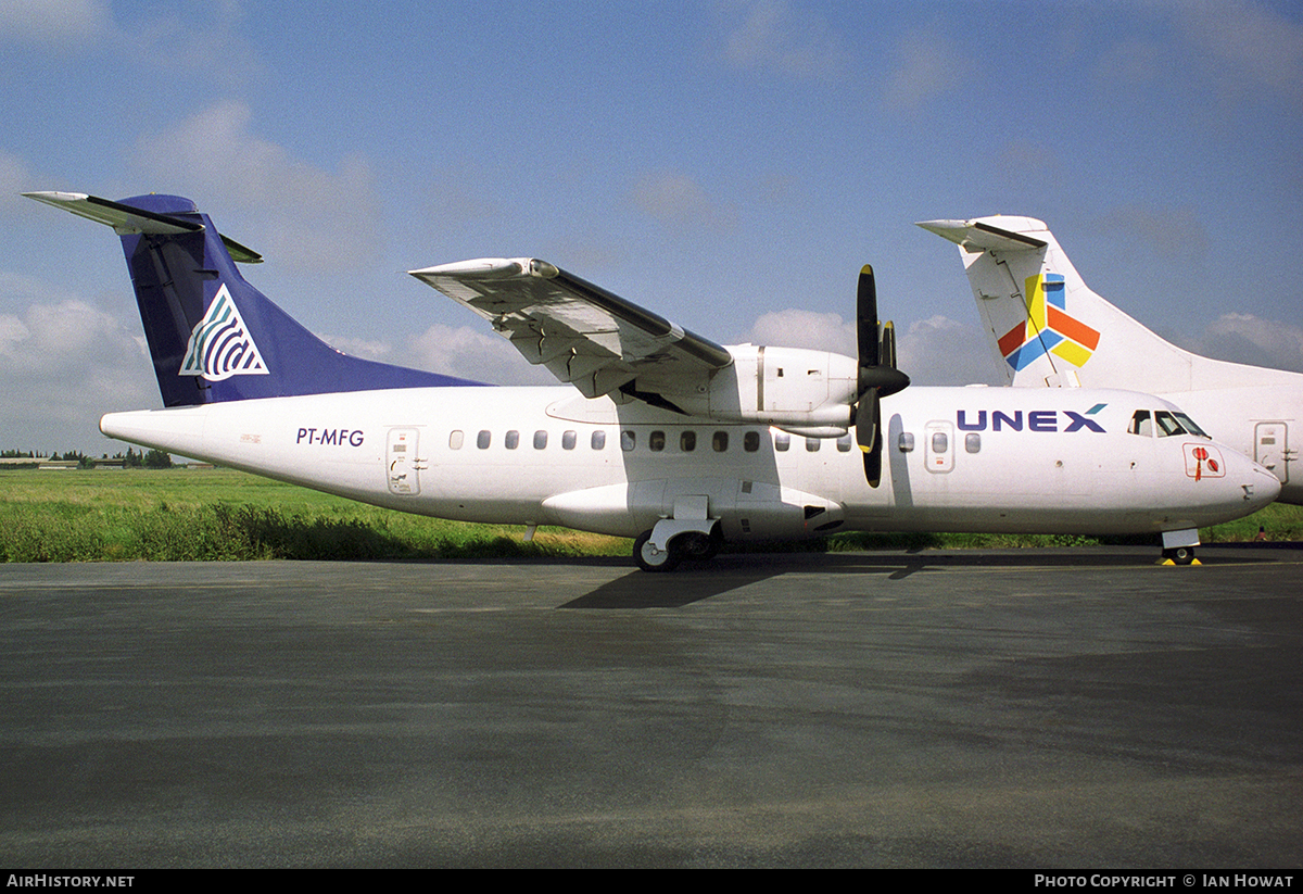 Aircraft Photo of PT-MFG | ATR ATR-42-300 | Unex - Universal Express Linhas Aereas | AirHistory.net #102605