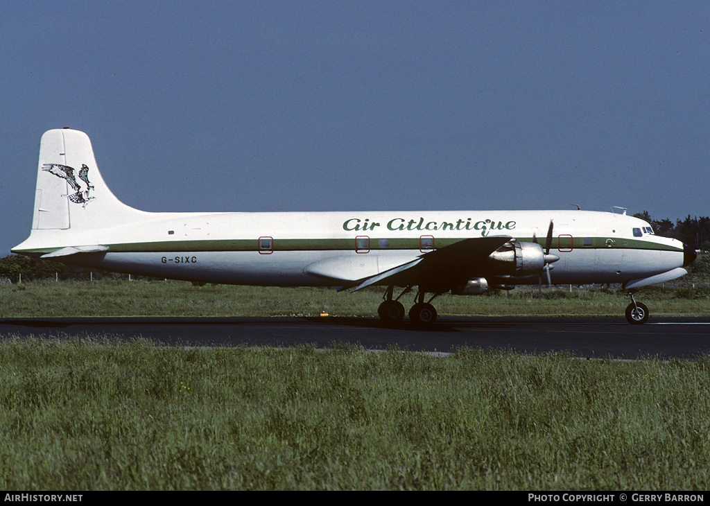 Aircraft Photo of G-SIXC | Douglas DC-6B(C) | Air Atlantique | AirHistory.net #102608
