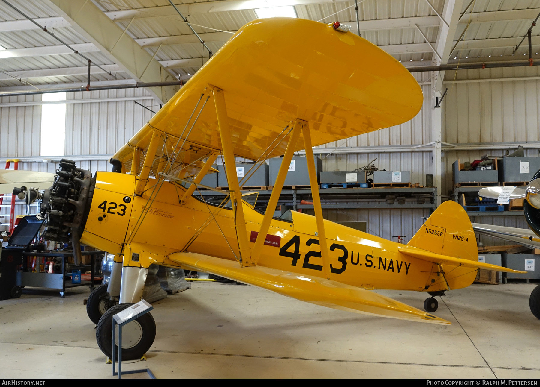 Aircraft Photo of N52558 | Boeing N2S-4 Kaydet (A75N1) | USA - Navy | AirHistory.net #102636