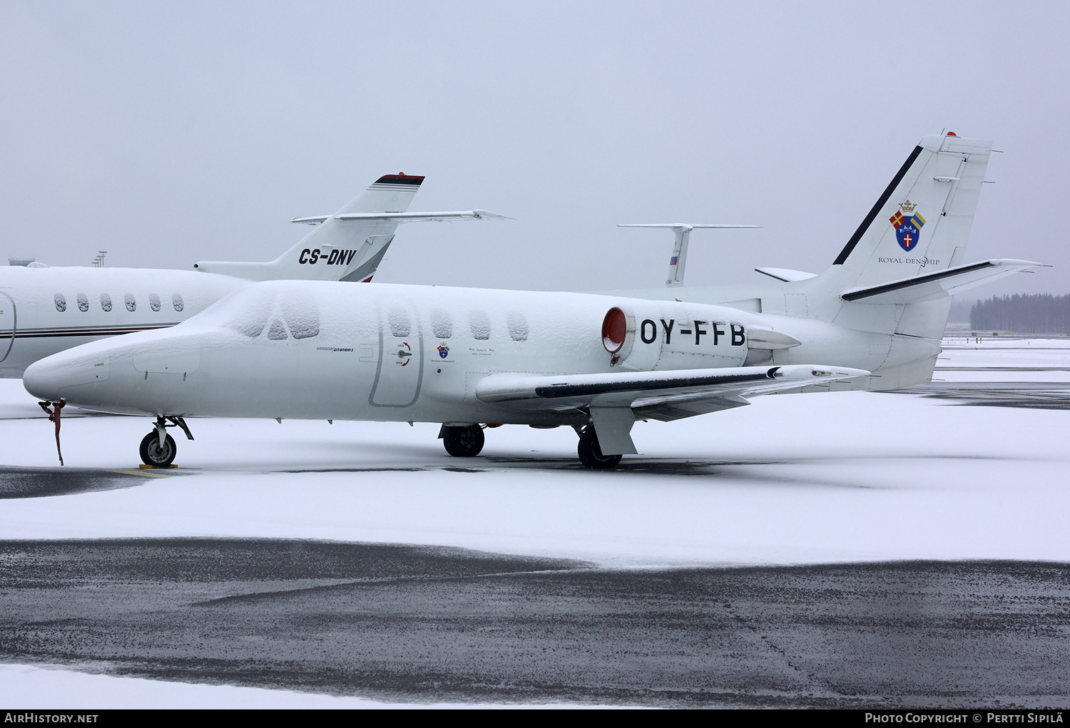 Aircraft Photo of OY-FFB | Cessna 500 Citation I | Royal Denship | AirHistory.net #102650