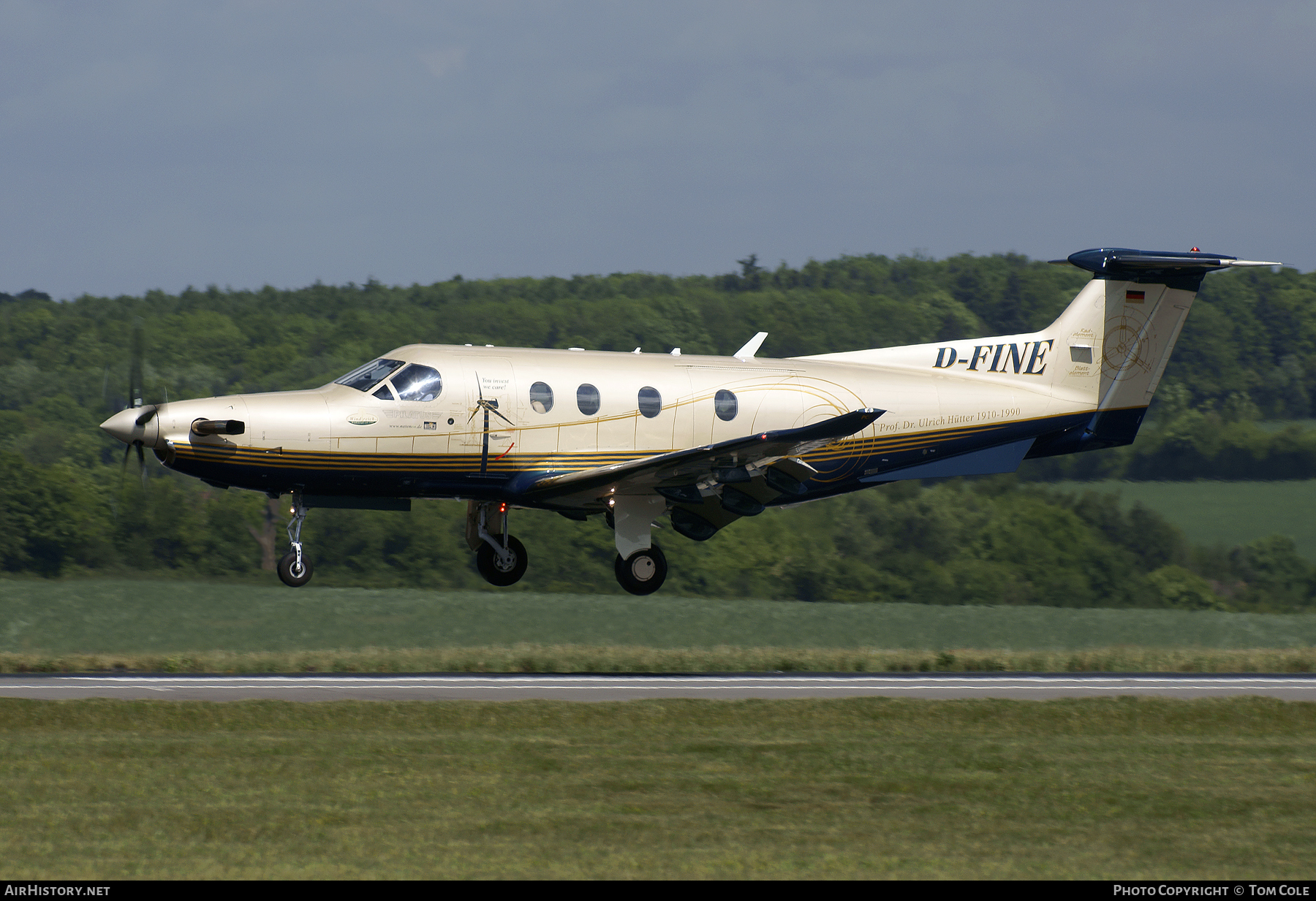 Aircraft Photo of D-FINE | Pilatus PC-12/47 | AirHistory.net #102652