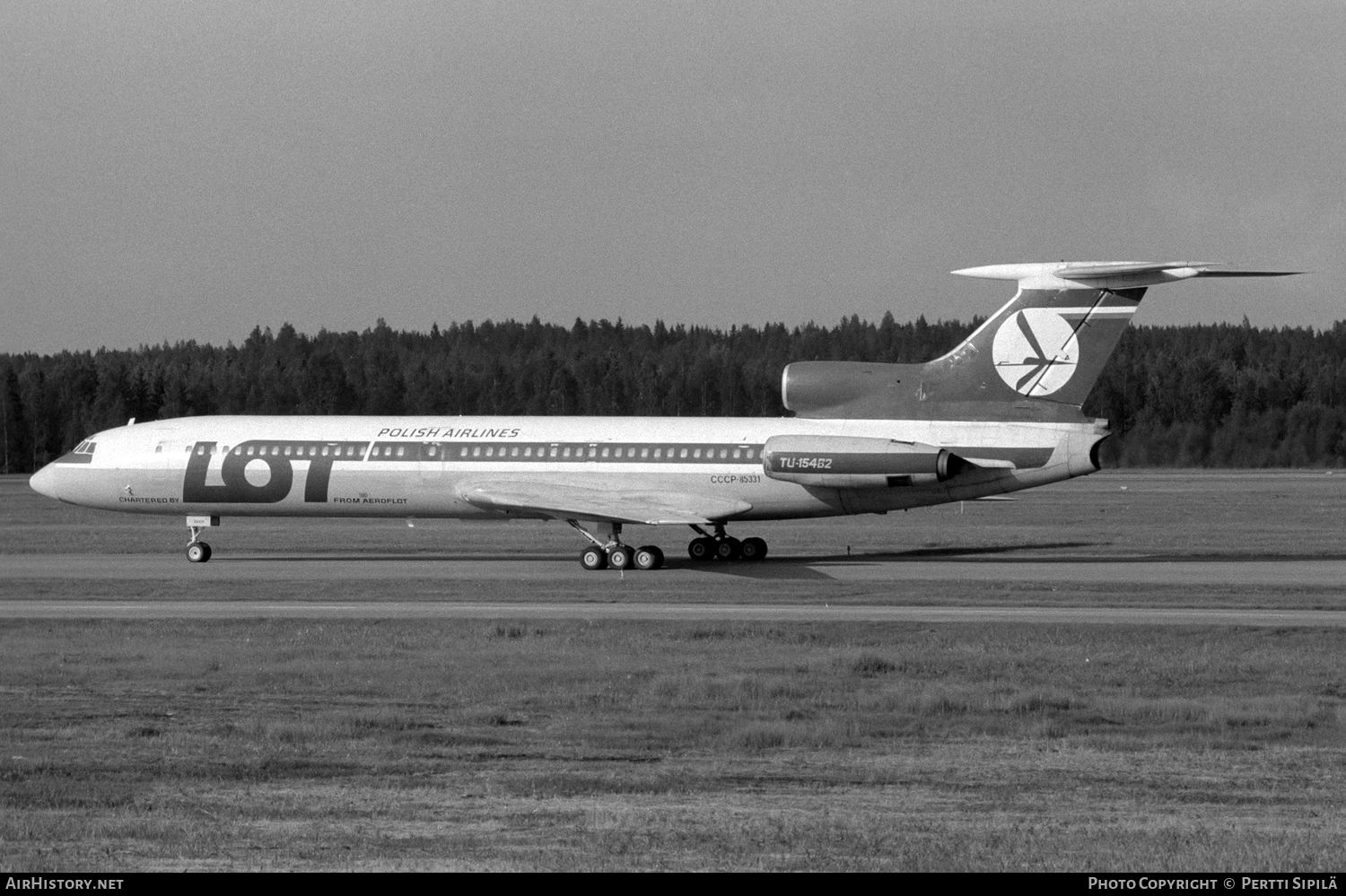 Aircraft Photo of CCCP-85331 | Tupolev Tu-154B-2 | LOT Polish Airlines - Polskie Linie Lotnicze | AirHistory.net #102658