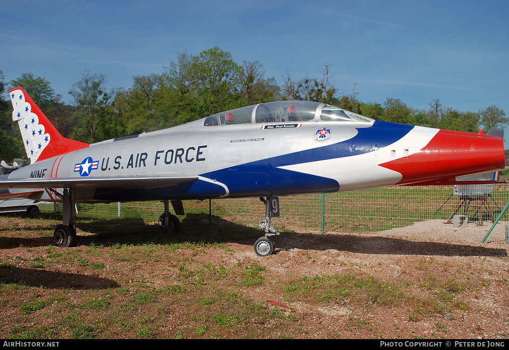 Aircraft Photo of 56-3949 | North American TF-100F Super Sabre | USA - Air Force | AirHistory.net #102668