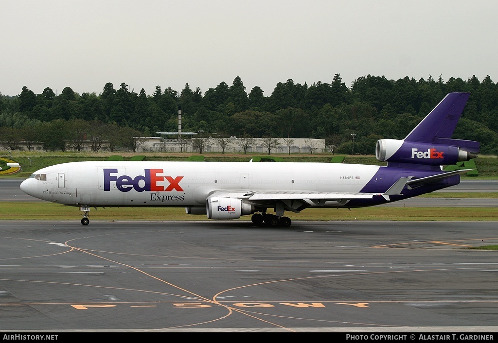 Aircraft Photo of N584FE | McDonnell Douglas MD-11/F | FedEx Express | AirHistory.net #102681