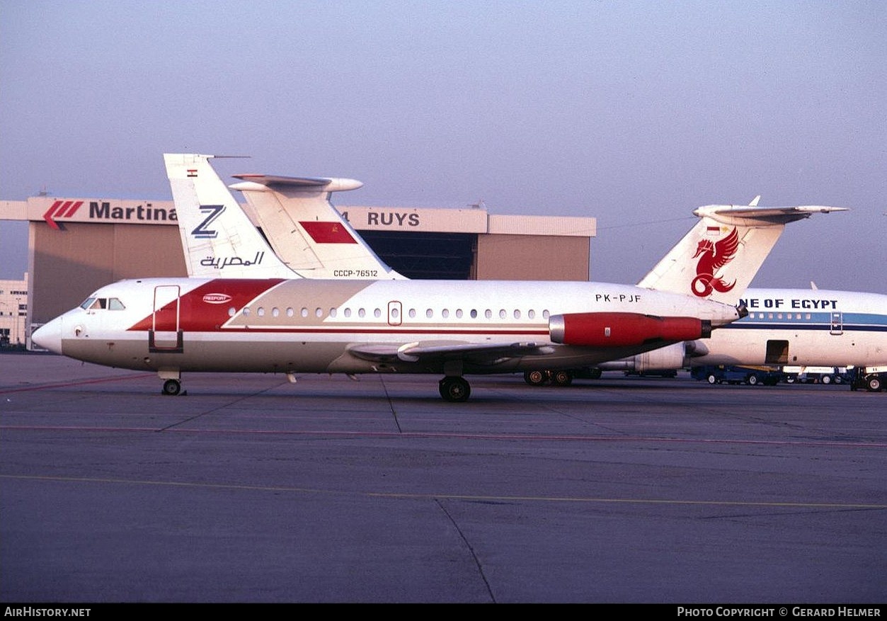 Aircraft Photo of PK-PJF | BAC 111-401AK One-Eleven | Freeport Indonesia | AirHistory.net #102699