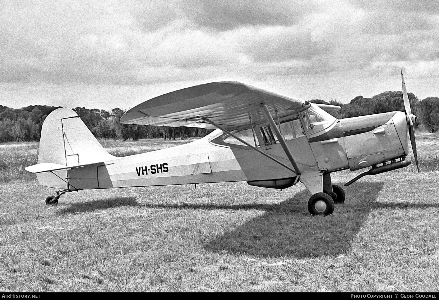 Aircraft Photo of VH-SHS | Auster J-1B Aiglet | AirHistory.net #102705