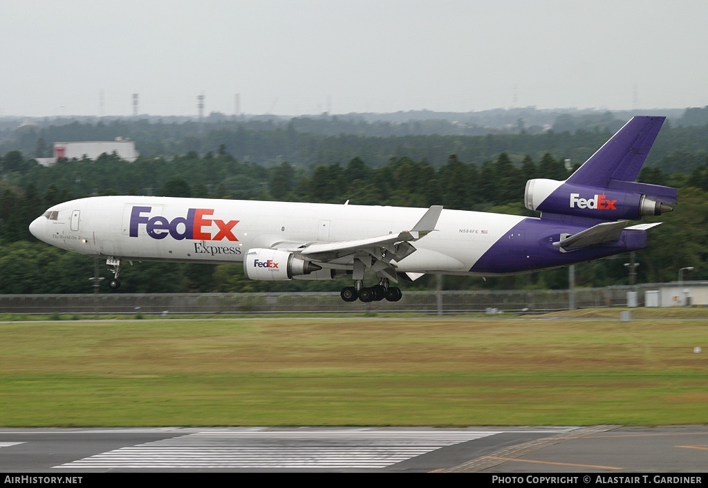 Aircraft Photo of N584FE | McDonnell Douglas MD-11/F | FedEx Express | AirHistory.net #102716