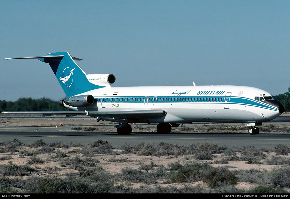Aircraft Photo of YK-AGA | Boeing 727-294/Adv | Syrian Air - Syrian Arab Airlines | AirHistory.net #102719