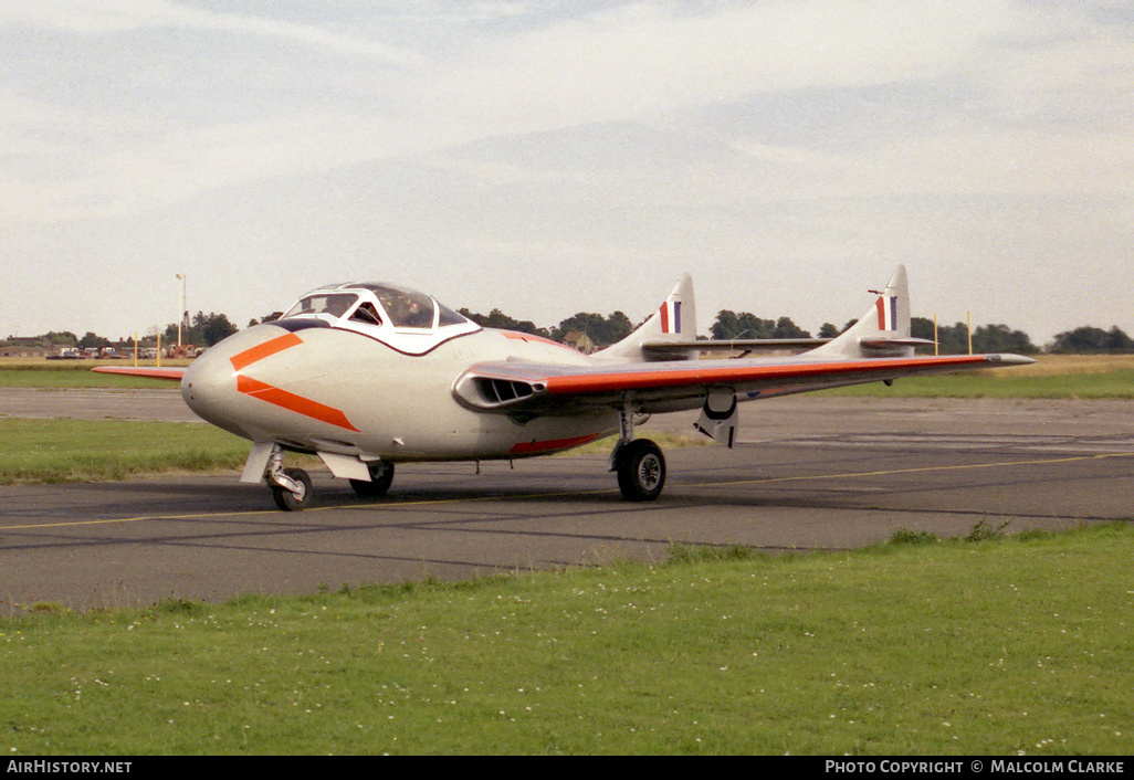 Aircraft Photo of G-VTII / WZ507 | De Havilland D.H. 115 Vampire T11 | UK - Air Force | AirHistory.net #102741