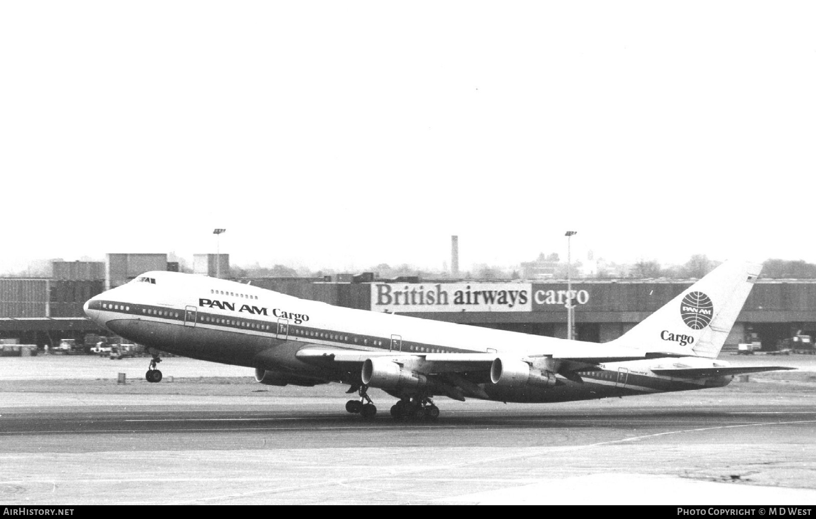 Aircraft Photo of N535PA | Boeing 747-273C | Pan American World Airways - Pan Am Cargo | AirHistory.net #102766
