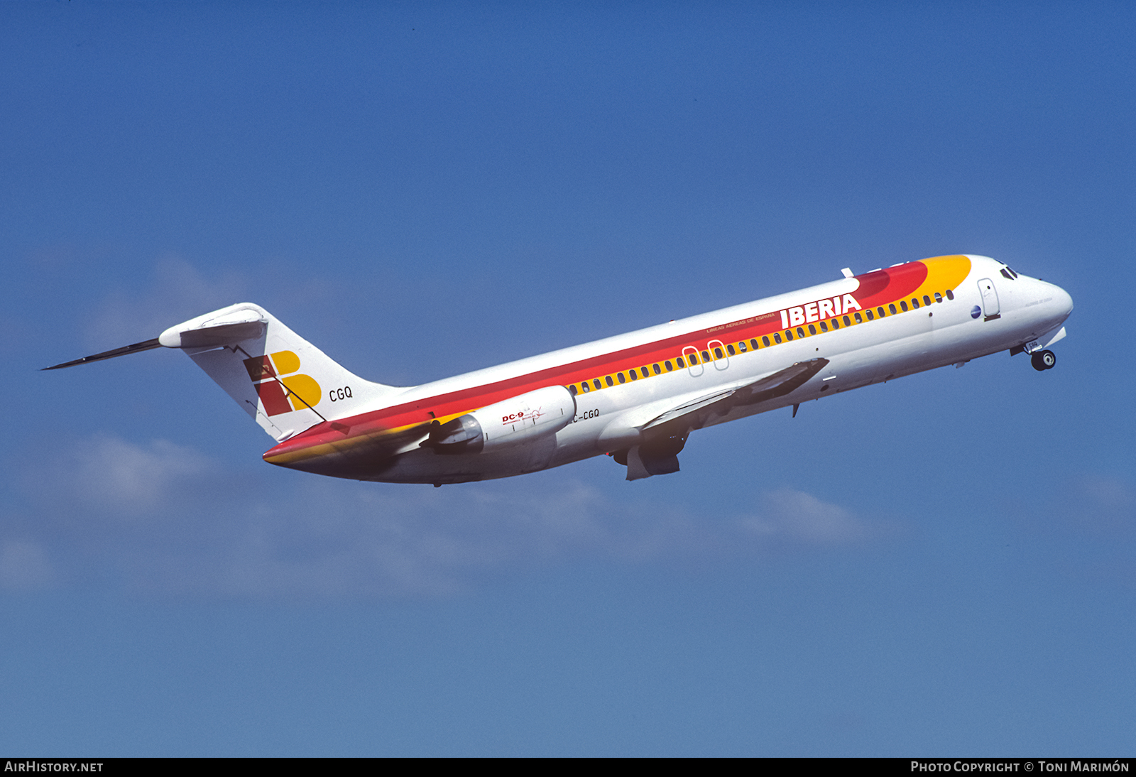Aircraft Photo of EC-CGQ | McDonnell Douglas DC-9-32 | Iberia | AirHistory.net #102776