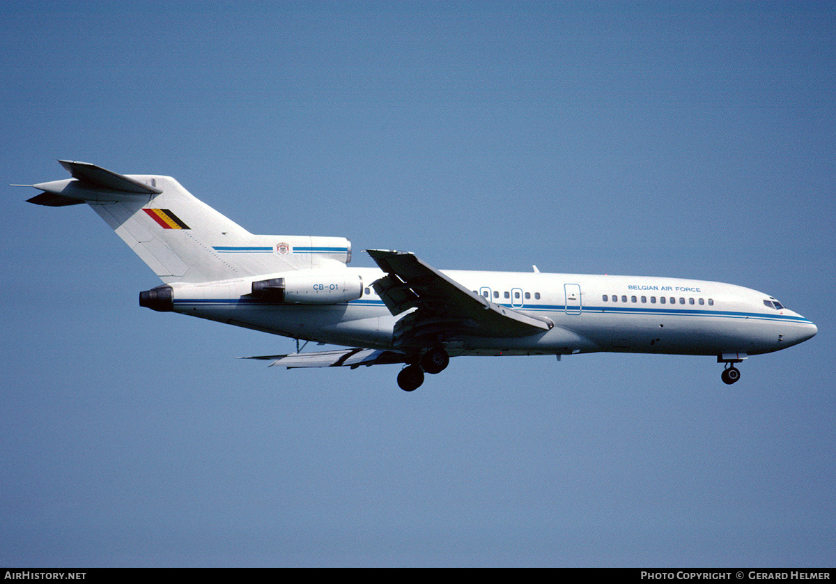 Aircraft Photo of CB-01 | Boeing 727-29C | Belgium - Air Force | AirHistory.net #102789