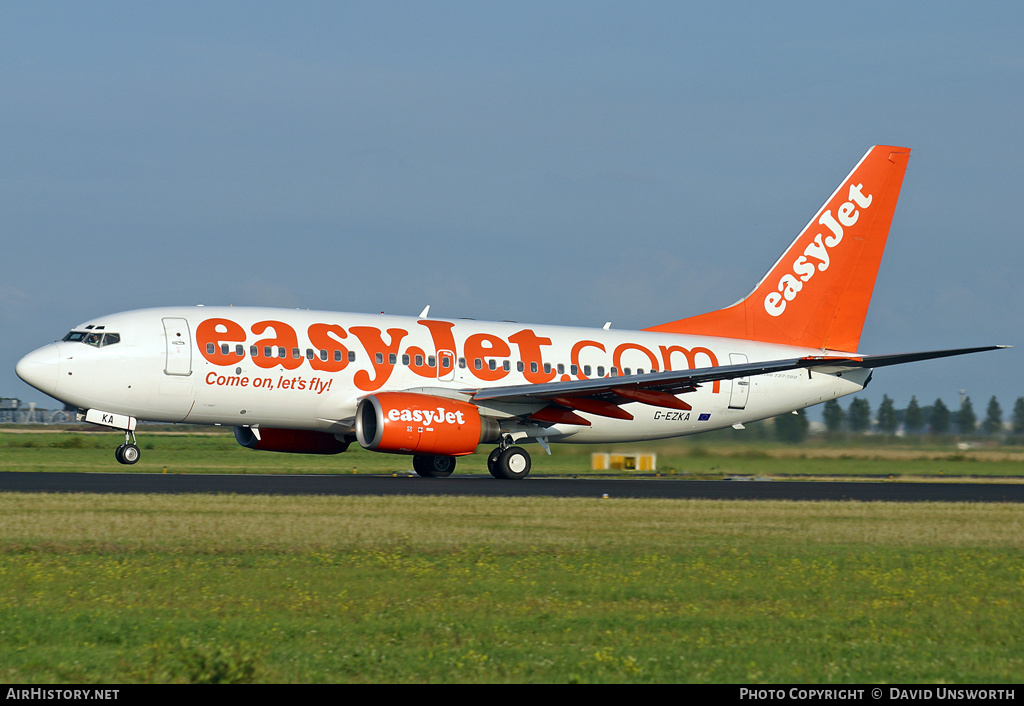 Aircraft Photo of G-EZKA | Boeing 737-73V | EasyJet | AirHistory.net #102790