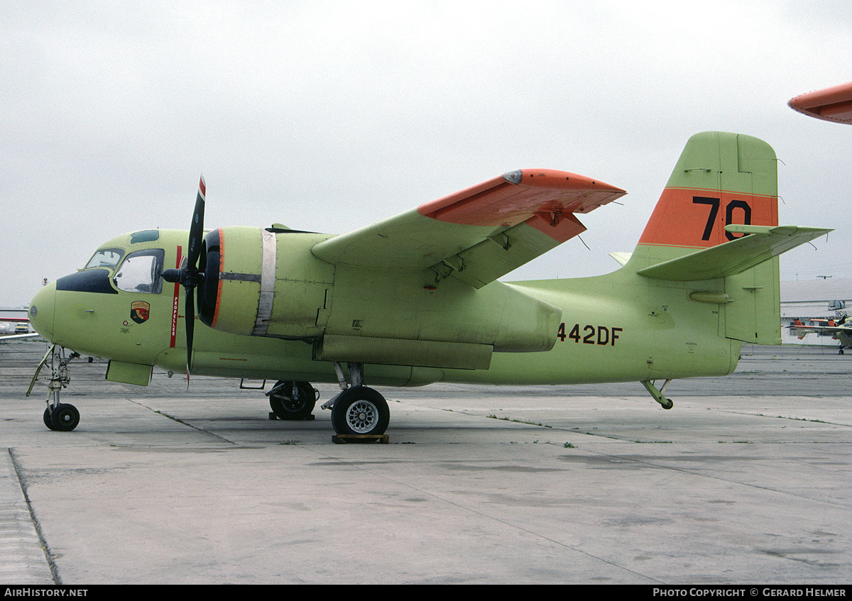 Aircraft Photo of N442DF | Grumman S-2A(AT) Tracker | California Department of Forestry - CDF | AirHistory.net #102791