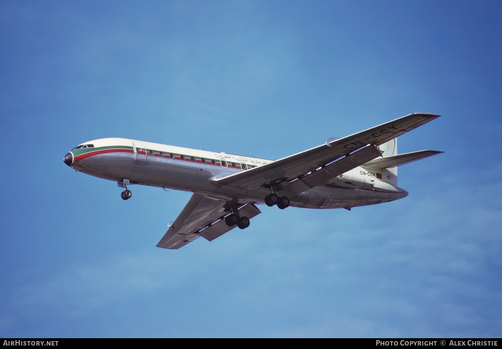 Aircraft Photo of CN-CCY | Sud SE-210 Caravelle III | Royal Air Maroc - RAM | AirHistory.net #102825