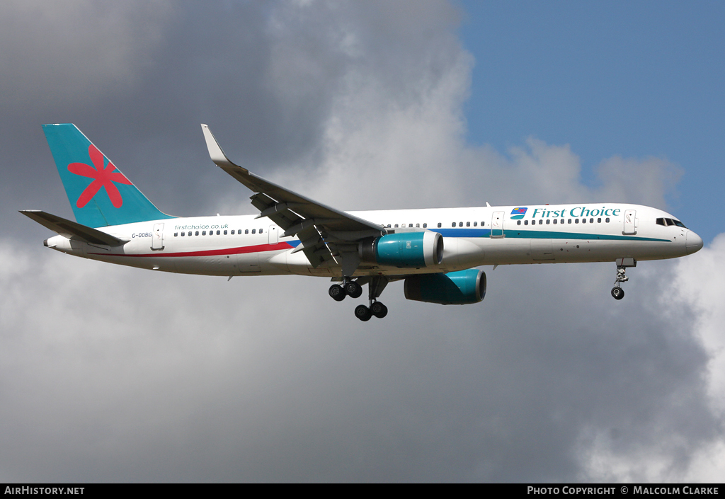 Aircraft Photo of G-OOBG | Boeing 757-236 | First Choice Airways | AirHistory.net #102827