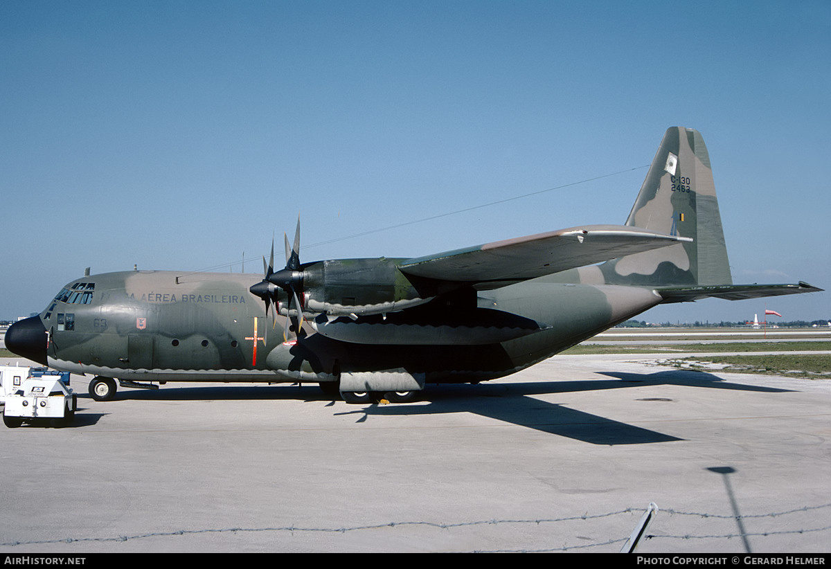 Aircraft Photo of 2463 | Lockheed C-130H Hercules | Brazil - Air Force | AirHistory.net #102828