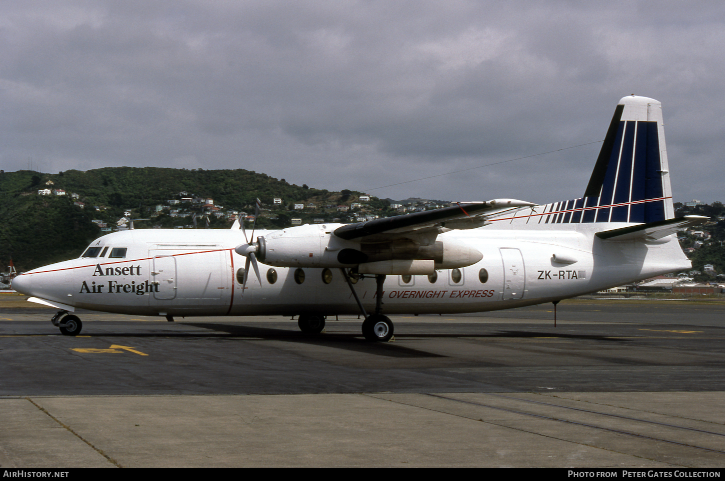 Aircraft Photo of ZK-RTA | Fokker F27-600 Friendship | Ansett Air Freight | AirHistory.net #102830