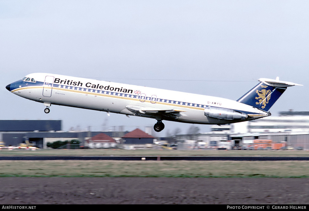 Aircraft Photo of G-AWYU | BAC 111-501EX One-Eleven | British Caledonian Airways | AirHistory.net #102843