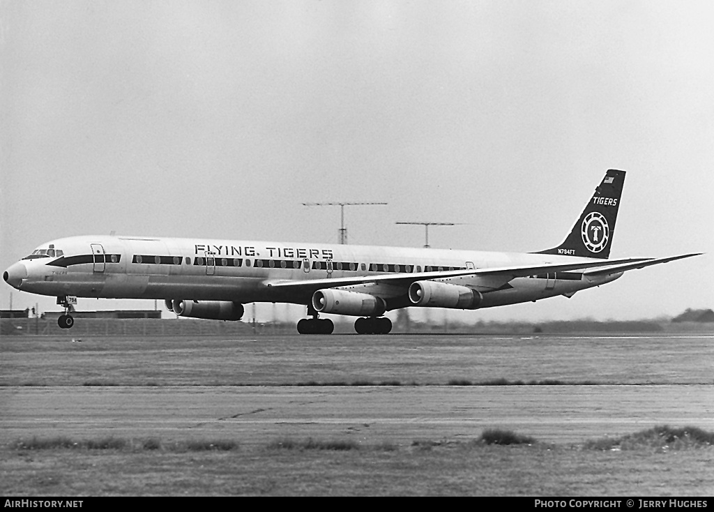 Aircraft Photo of N794FT | McDonnell Douglas DC-8-63CF | Flying Tigers | AirHistory.net #102844