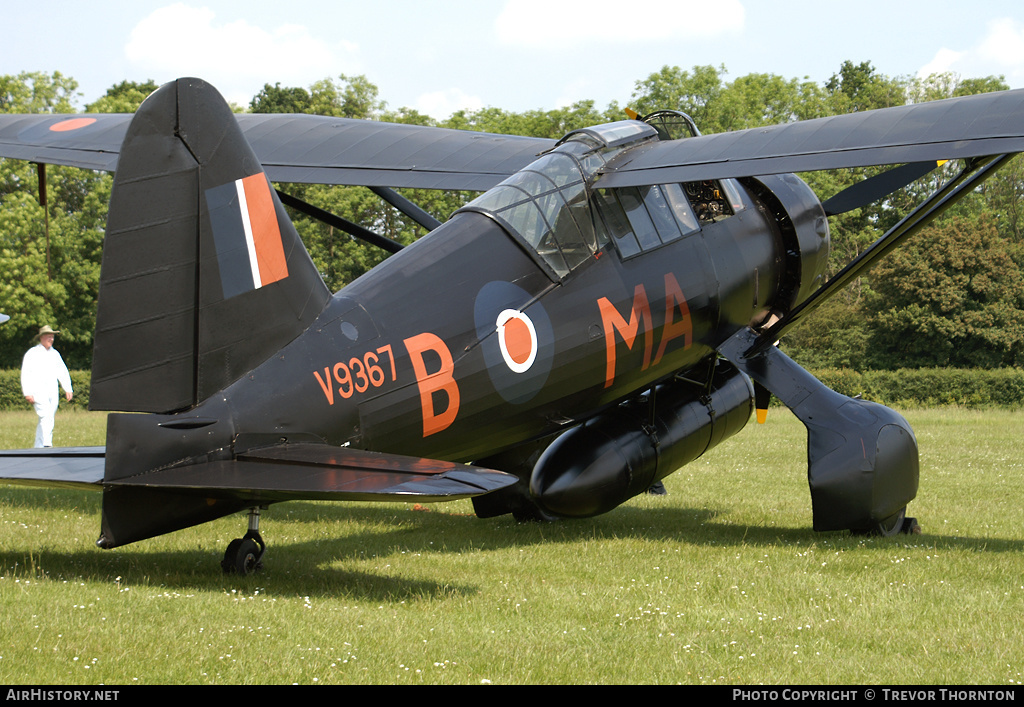 Aircraft Photo of G-AZWT / V9367 | Westland Lysander Mk3A | UK - Air Force | AirHistory.net #102854