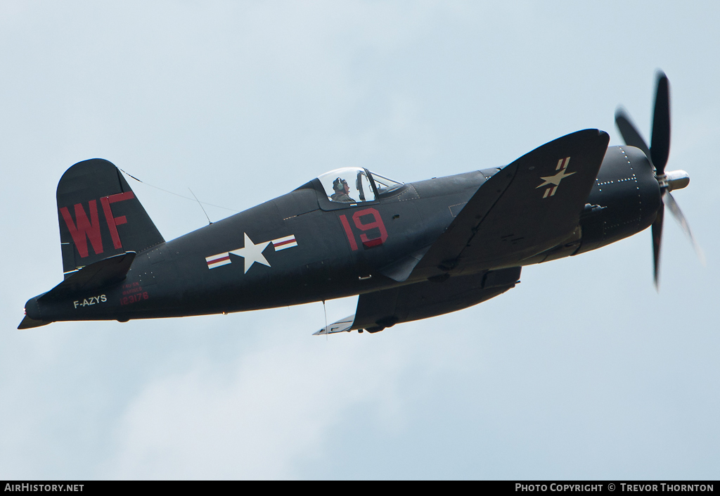 Aircraft Photo of F-AZYS / 123176 | Vought F4U-7 Corsair | USA - Marines | AirHistory.net #102887