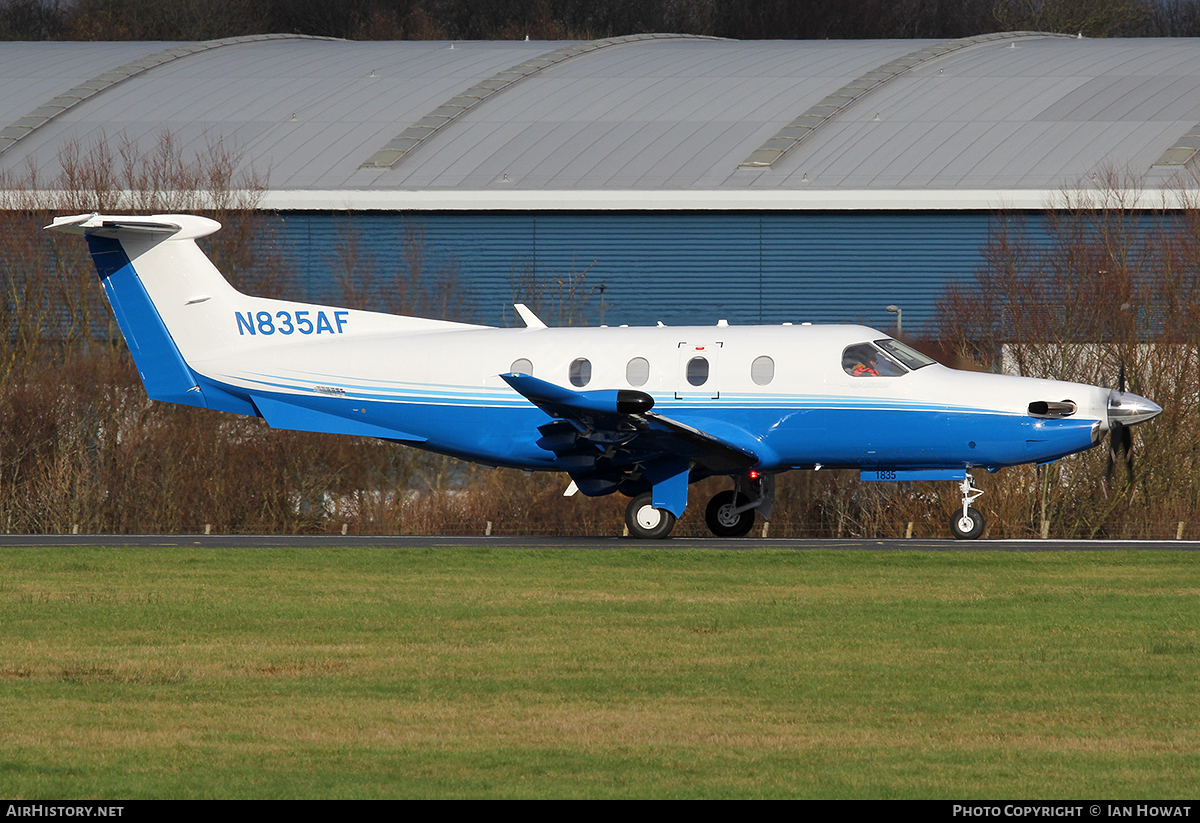 Aircraft Photo of N835AF | Pilatus PC-12NG (PC-12/47E) | AirHistory.net #102894
