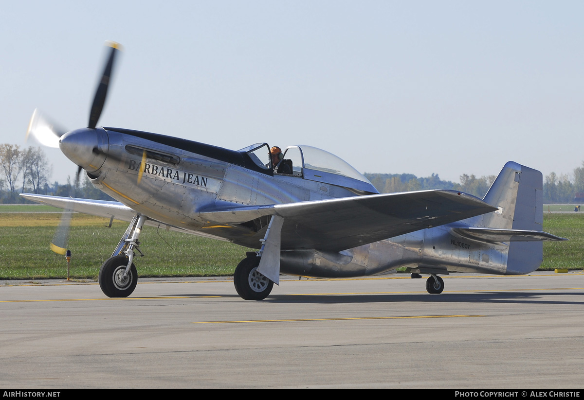 Aircraft Photo of N10607 / NL10607 | North American P-51D Mustang | AirHistory.net #102899