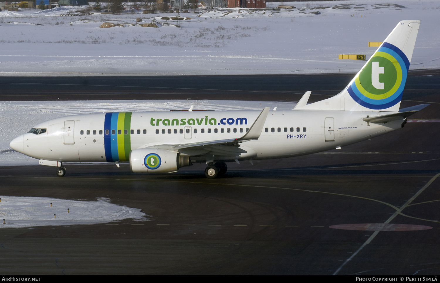 Aircraft Photo of PH-XRY | Boeing 737-7K2 | Transavia | AirHistory.net #102911