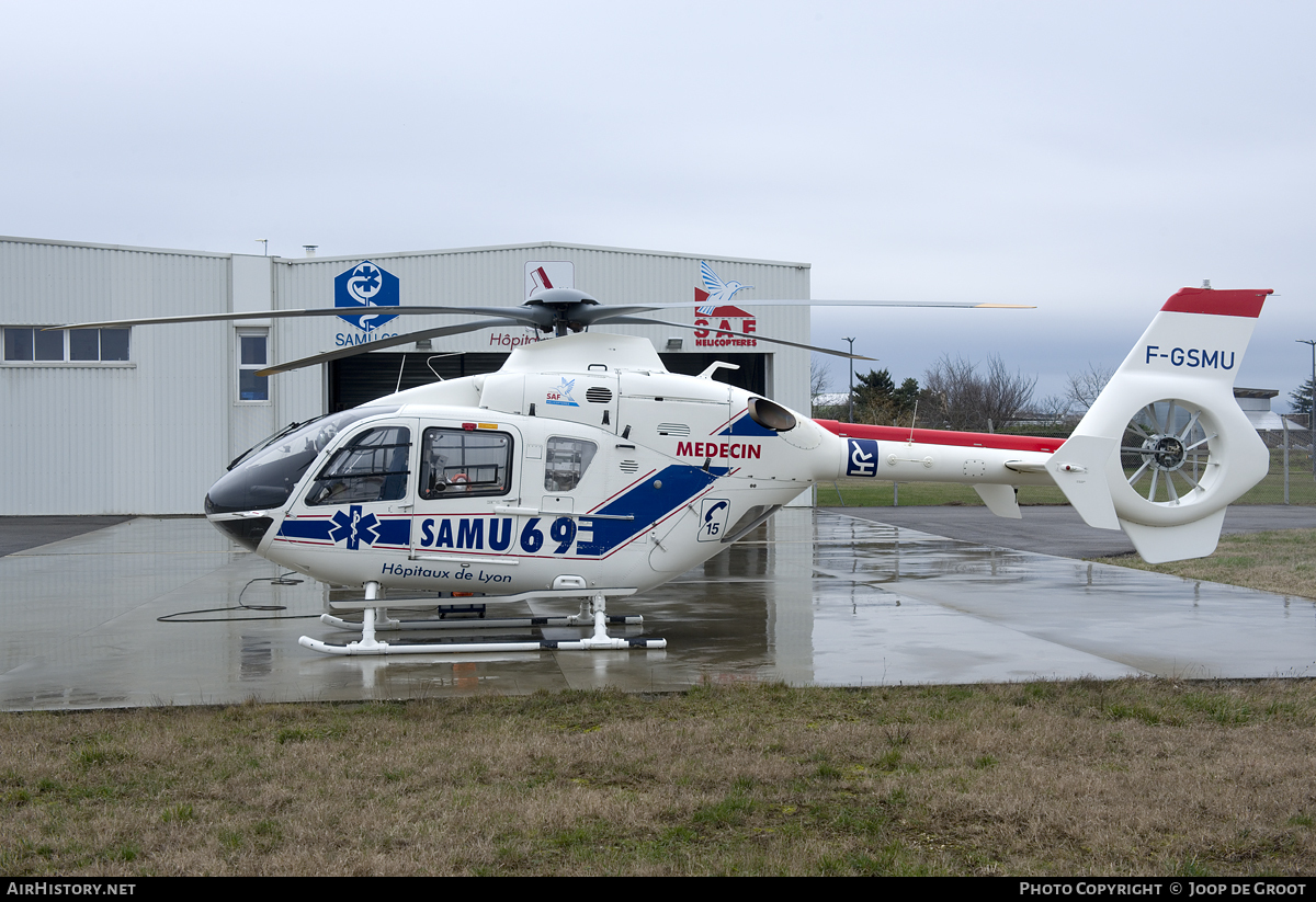 Aircraft Photo of F-GSMU | Eurocopter EC-135T-1 | SAMU - Service d'Aide Médicale Urgente | AirHistory.net #102914