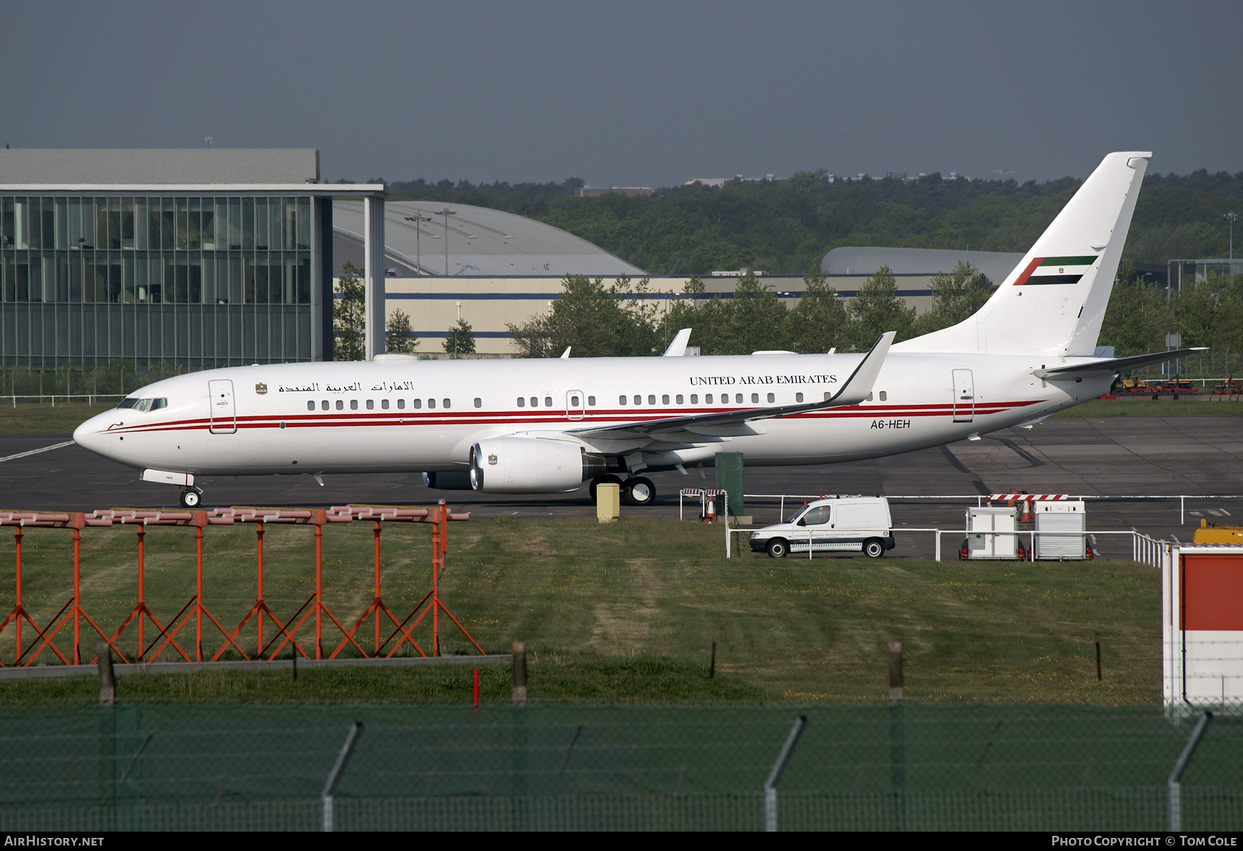 Aircraft Photo of A6-HEH | Boeing 737-8AJ BBJ2 | United Arab Emirates Government | AirHistory.net #102916