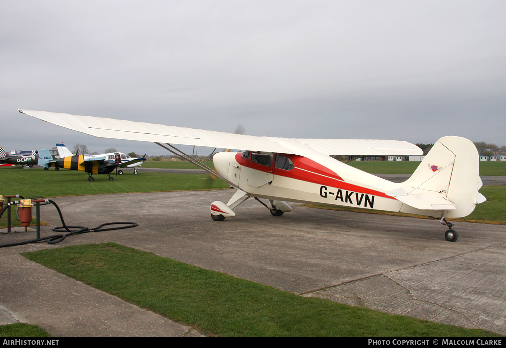 Aircraft Photo of G-AKVN | Aeronca 11AC Chief | AirHistory.net #102917