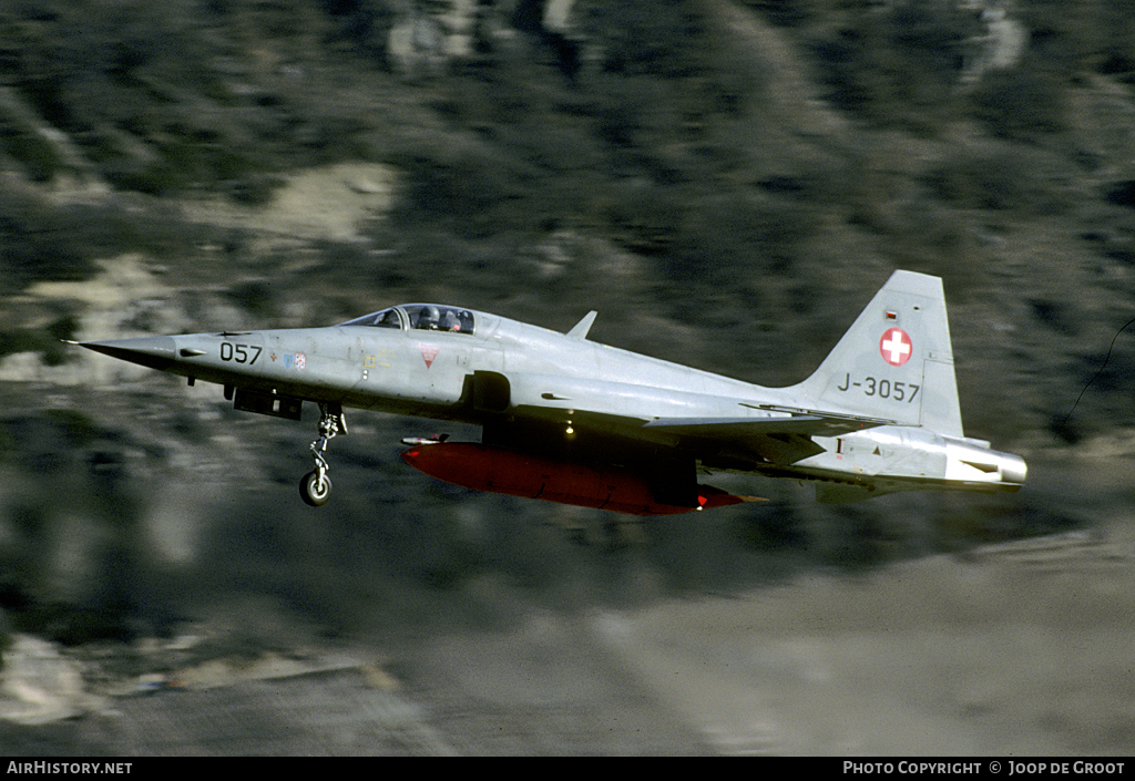 Aircraft Photo of J-3057 | Northrop F-5E Tiger II | Switzerland - Air Force | AirHistory.net #102918