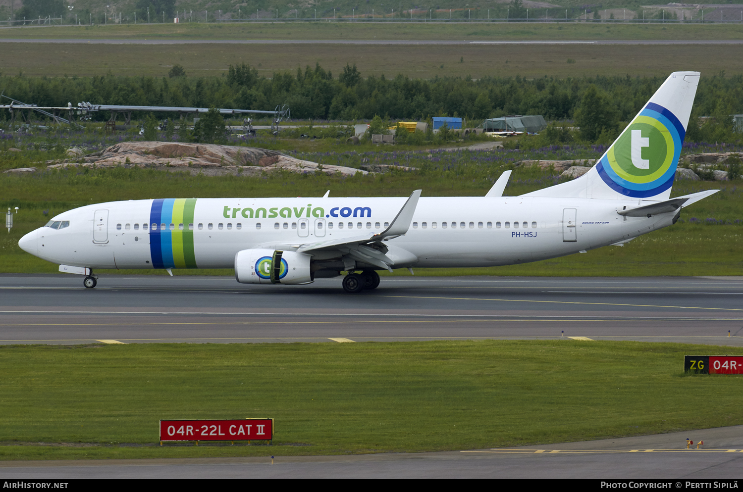 Aircraft Photo of PH-HSJ | Boeing 737-8K2 | Transavia | AirHistory.net #102948