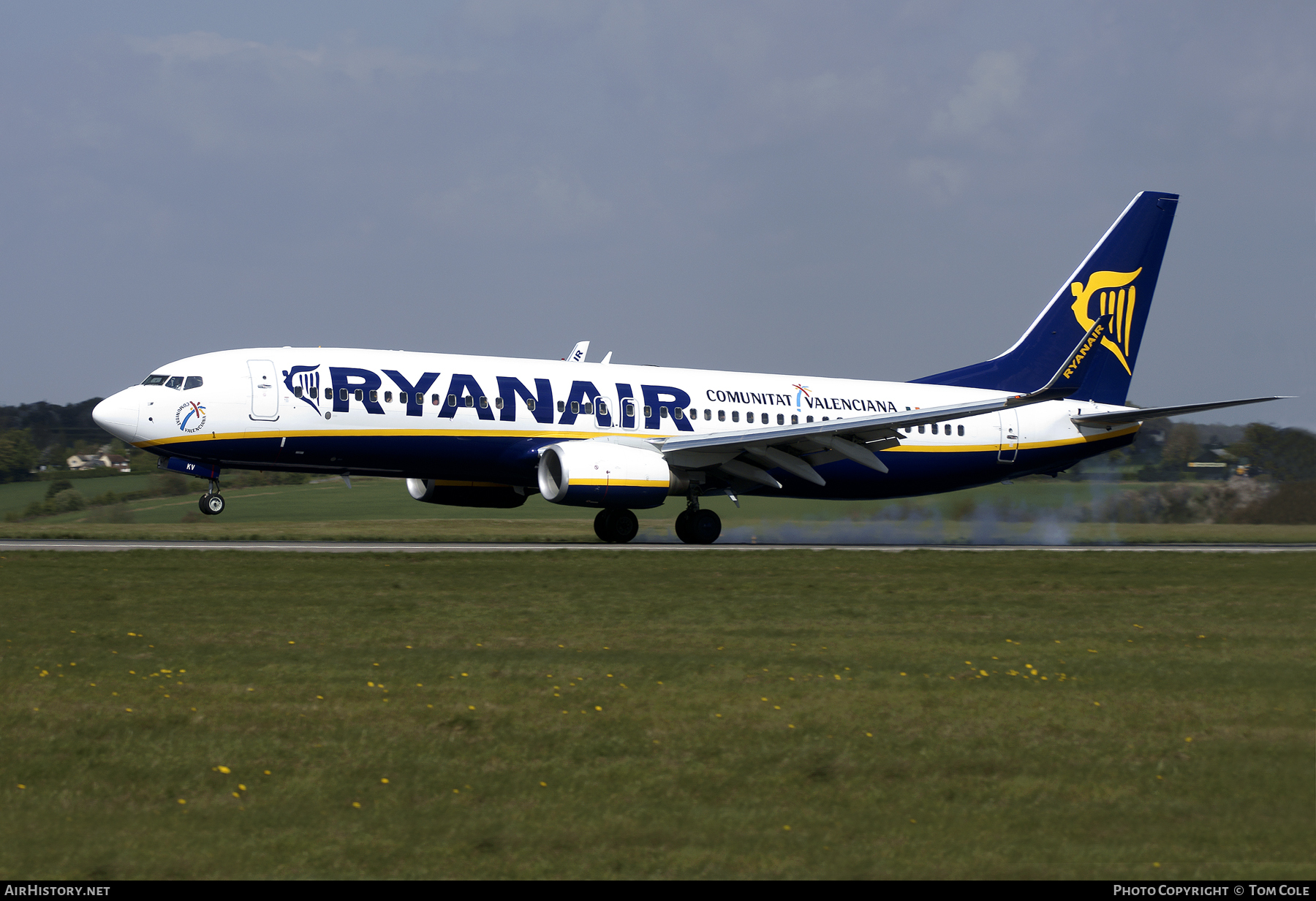 Aircraft Photo of EI-EKV | Boeing 737-8AS | Ryanair | AirHistory.net #102949