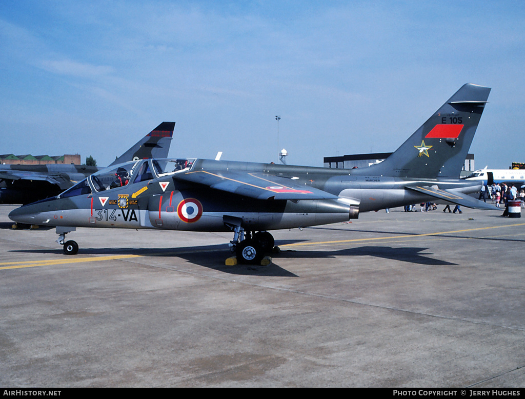 Aircraft Photo of E105 | Dassault-Dornier Alpha Jet E | France - Air Force | AirHistory.net #102952