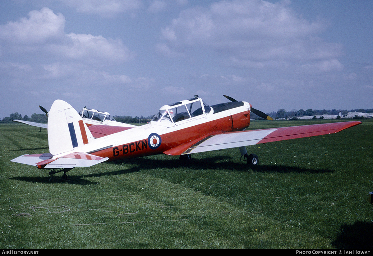 Aircraft Photo of G-BCKN | De Havilland DHC-1 Chipmunk Mk22 | Royal Air Force Gliding and Soaring Association - RAFGSA | UK - Air Force | AirHistory.net #102954