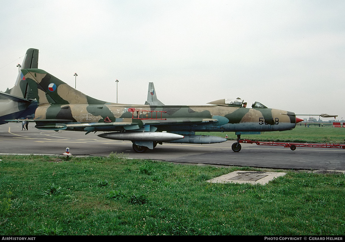 Aircraft Photo of 5618 | Sukhoi Su-7BM | Czechoslovakia - Air Force | AirHistory.net #102963