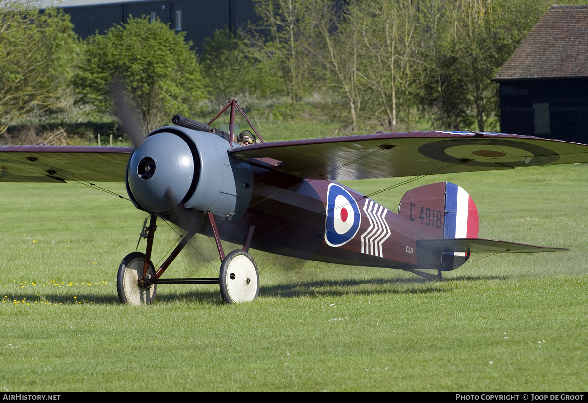 Aircraft Photo of G-BWJM / C4918 | Bristol M-1C (replica) | UK - Air Force | AirHistory.net #102989