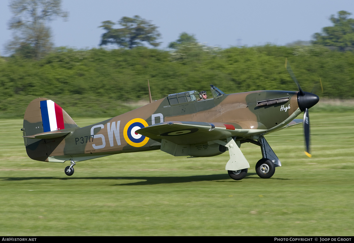 Aircraft Photo of G-HITT / P3717 | Hawker Hurricane Mk1 | UK - Air Force | AirHistory.net #102990