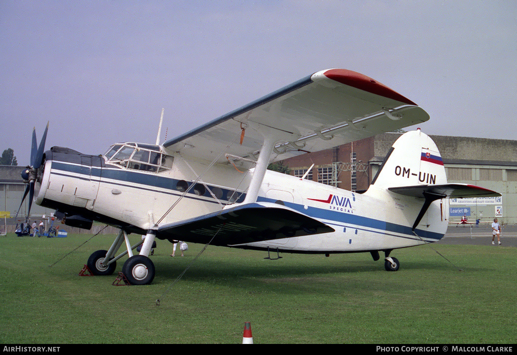 Aircraft Photo of OM-UIN | Antonov An-2R | Avia Special | AirHistory.net #103003