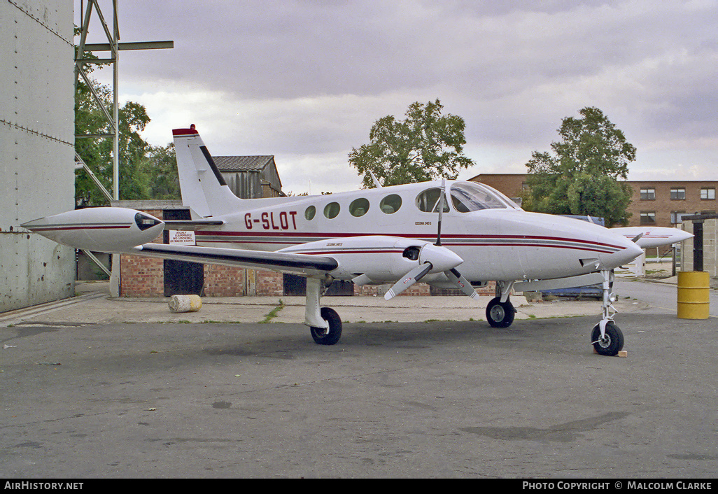 Aircraft Photo of G-SLOT | Cessna 340A | AirHistory.net #103005