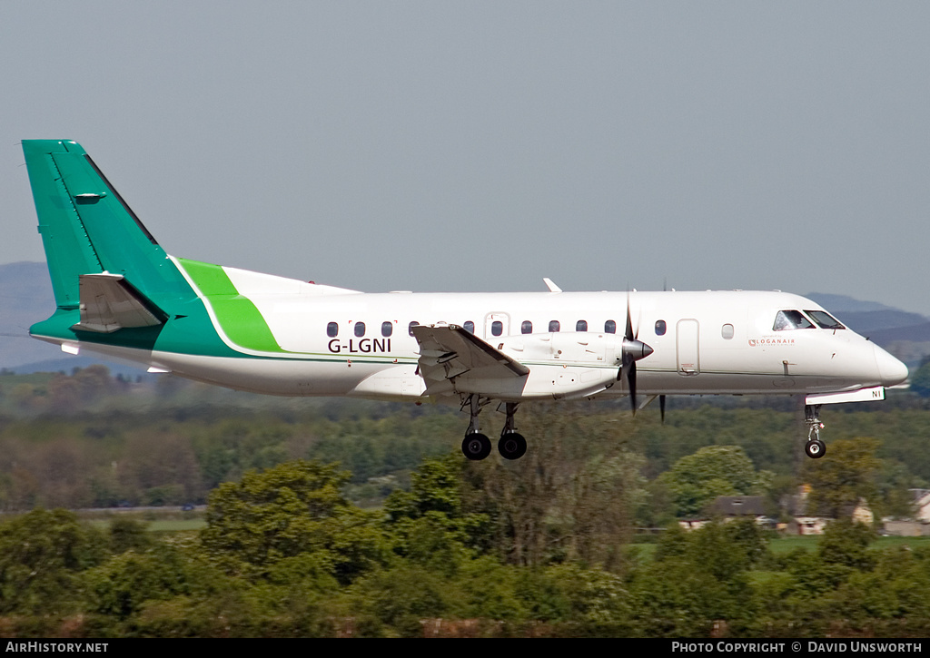 Aircraft Photo of G-LGNI | Saab 340B | Loganair | AirHistory.net #103017