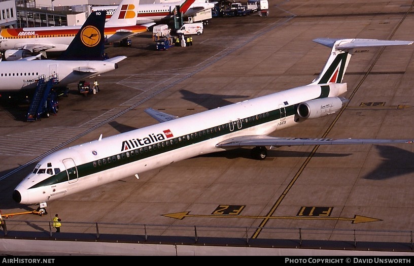 Aircraft Photo of I-DATB | McDonnell Douglas MD-82 (DC-9-82) | Alitalia | AirHistory.net #103018