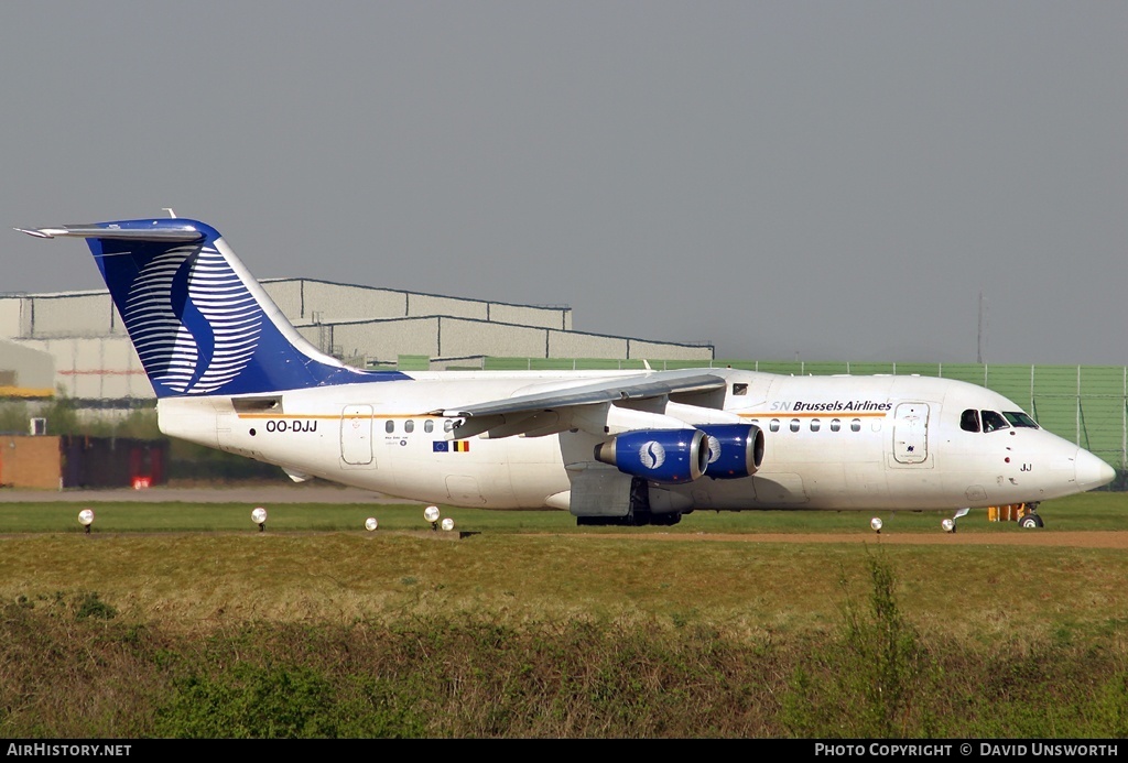 Aircraft Photo of OO-DJJ | British Aerospace BAe-146-200 | SN Brussels Airlines | AirHistory.net #103033