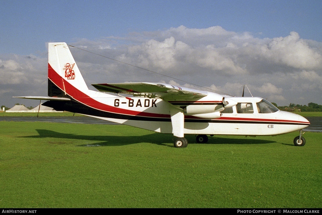 Aircraft Photo of G-BADK | Britten-Norman BN-2A-8 Islander | CB Helicopters | AirHistory.net #103067